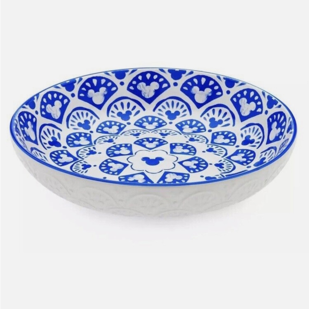 Disney Pasta Bowl Disney Homestead Collection Blue Sunset Beach Version